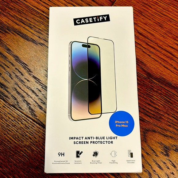 Casetify Cell Phones & Accessories New Casetify Impact Antiblue Light Screen Protector For